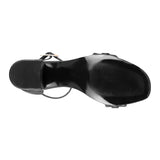 SANDALIAS DAMA CLASBEN LOVE 826657 SIMIPIEL NEGRO