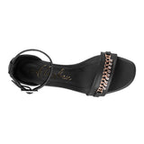 SANDALIAS DAMA CLASBEN LOVE 826657 SIMIPIEL NEGRO