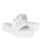 SANDALIAS DAMA CLASBEN 126152 SIMIPIEL BLANCO