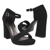 SANDALIAS DAMA CLASBEN RIHANNA SUEDE NEGRO