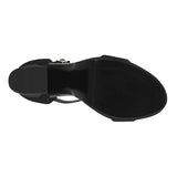 SANDALIAS DAMA CLASBEN RIHANNA SUEDE NEGRO