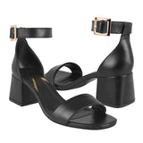 SANDALIAS DAMA CLASBEN JOSELINE SIMIPIEL NEGRO