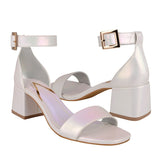 SANDALIAS DAMA CLASBEN JOSELINE SIMIPIEL BLANCO