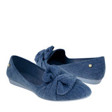 ZAPATOS DAMA MY CLASBEN GARDENIA TEXTIL AZUL