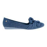 ZAPATOS DAMA MY CLASBEN GARDENIA TEXTIL AZUL