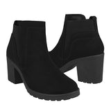 BOTINES DAMA STYLO 88-72 SUEDE NEGRO