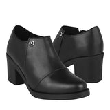 BOTINES CASUALES DAMA STYLO 128-3 SIMIPIEL NEGRO