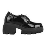 ZAPATOS OXFORD DAMA STYLO 130-01 CHAROL NEGRO