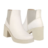 BOTINES DAMA STYLO 129-02 SIMIPIEL BEIGE