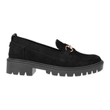 MOCASINES DAMA STYLO 139-01 GAMUZA NEGRO