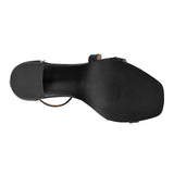 SANDALIAS CASUALES PARA DAMA STYLO 5004 SIMPIEL NEGRO