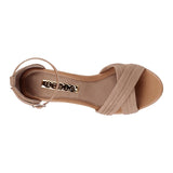 SANDALIAS DAMA STYLO 7114 SUEDE BEIGE