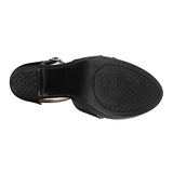 SANDALIAS DAMA STYLO 9196 TEXTIL NEGRO