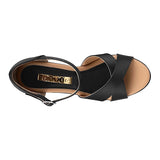 SANDALIAS DAMA STYLO 9196 TEXTIL NEGRO