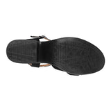 SANDALIAS DAMA STYLO 6711 SUEDE NEGRO