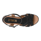 SANDALIAS DAMA STYLO 6711 SUEDE NEGRO