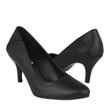 TACONES DAMA STYLO 54034 SIMIPIEL NEGRO