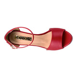 SANDALIAS DAMA STYLO 44090 SIMIPIEL ROJO