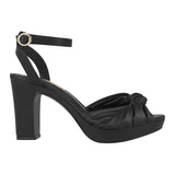 SANDALIAS DAMA STYLO 105050 SIMIPIEL NEGRO