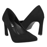 TACONES DAMA STYLO 159003 SUEDE NEGRO