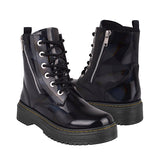 BOTINES DAMA STYLO 14105 CHAROL NEGRO