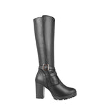 BOTAS DAMA STYLO 15578 SIMIPIEL NEGRO