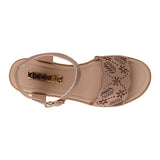 SANDALIAS DAMA STYLO 16828 SIMIPIEL BEIGE