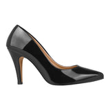 TACONES DAMA STYLO 15915 CHAROL NEGRO