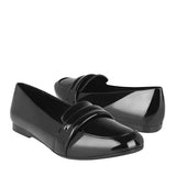 MOCASINES DAMA STYLO 17473 CHAROL NEGRO