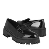 MOCASINES DAMA STYLO 17161 CHAROL NEGRO