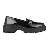 MOCASINES DAMA STYLO 17161 CHAROL NEGRO