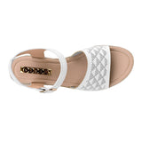 SANDALIAS DAMA STYLO 17876 SIMIPIEL BLANCO