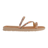 SANDALIAS DAMA STYLO 17914 TEXTIL ORO