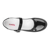 Zapato escolar Dominiq para niña cahrol negro 1522