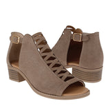 SANDALIAS DAMA TROPICANA 340001 SUEDE CAFÉ