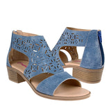 SANDALIAS DAMA TROPICANA 340005 SUEDE AZUL