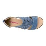 SANDALIAS DAMA TROPICANA 340005 SUEDE AZUL