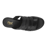 SANDALIAS DAMA FLEXI 102911 PIEL NEGRO