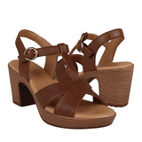 SANDALIAS DAMA FLEXI 102912 PIEL CAFÉ