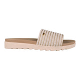 SANDALIAS DAMA FLEXI 107112 TEXTIL BEIGE