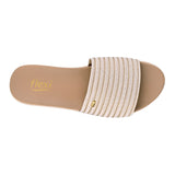 SANDALIAS DAMA FLEXI 107112 TEXTIL BEIGE