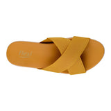 SANDALIAS DAMA FLEXI 107106 TEXTIL AMARILLO