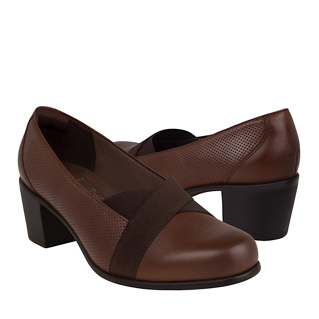 TACONES DAMA FLEXI 110403 PIEL CAFÉ Café 251