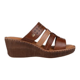 SANDALIAS DAMA FLEXI 106903 PIEL CAFÉ