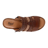 SANDALIAS DAMA FLEXI 106903 PIEL CAFÉ