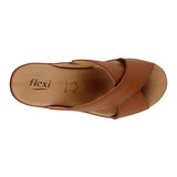 SANDALIAS DAMA FLEXI 116011 PIEL CAFÉ