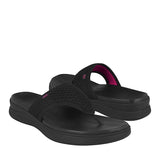 SANDALIAS DAMA FLEXI 114002 TEXTIL NEGRO