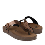 SANDALIAS DAMA FLEXI 107402 SIMIPIEL CAFÉ