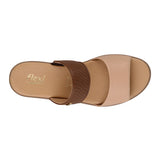 SANDALIAS DAMA FLEXI 123702 PIEL CAFÉ