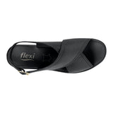 SANDALIAS DAMA FLEXI 122701 PIEL NEGRO